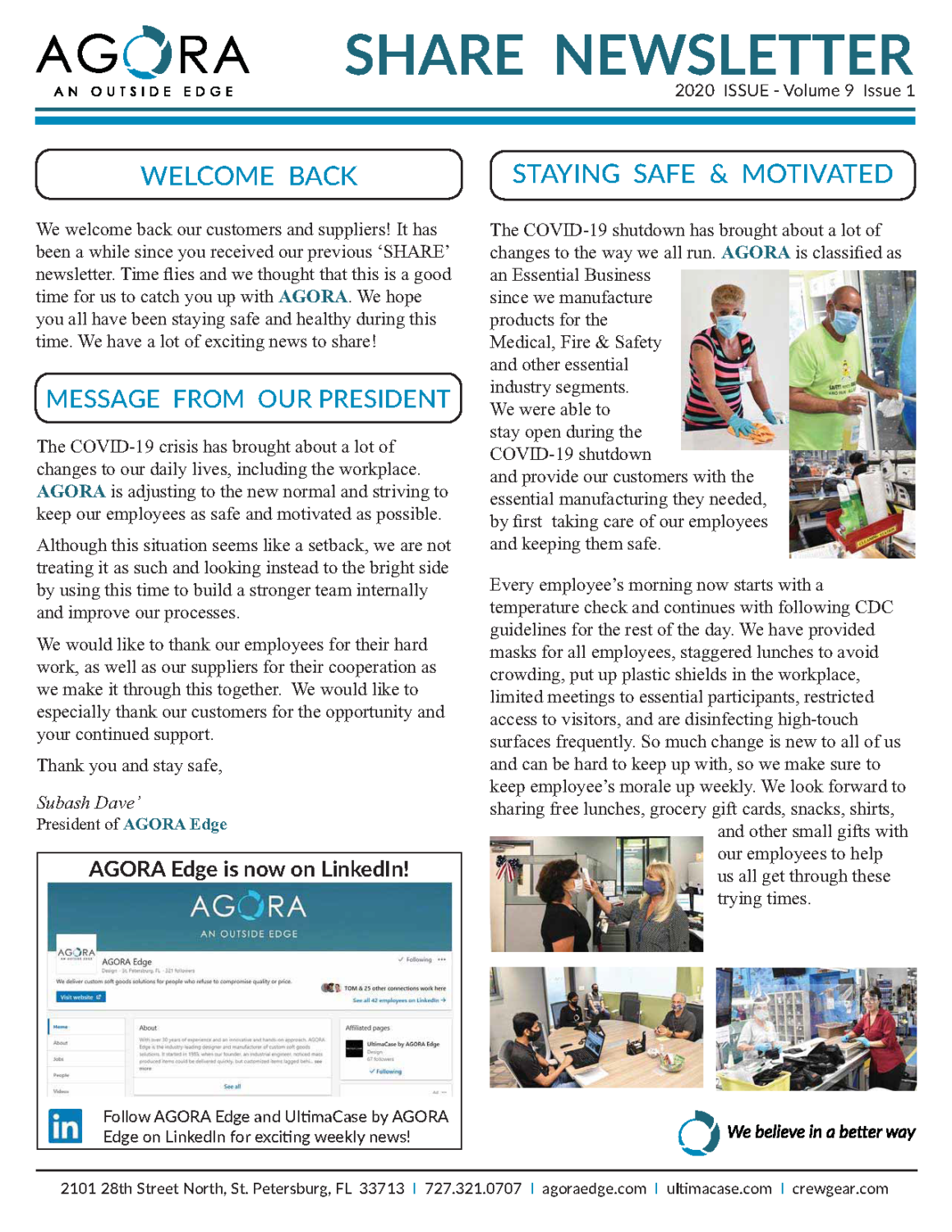 SHARE Newsletter September, 2020 | Page 1