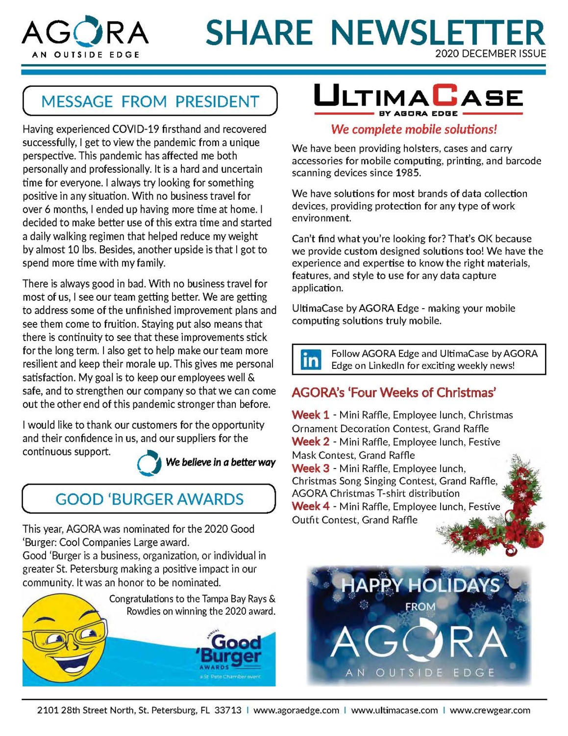 SHARE Newsletter December, 2020 | Page 1